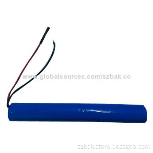 Lithium-ion Battery, 18650-2S1P, 7.4V, 2,200mAh Capacity